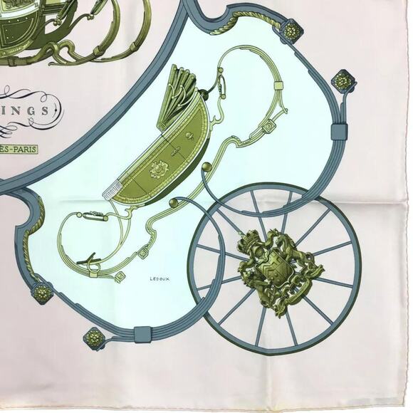 Hermes Springs Silk Scarf, Carre 90 - Picture 5 of 15